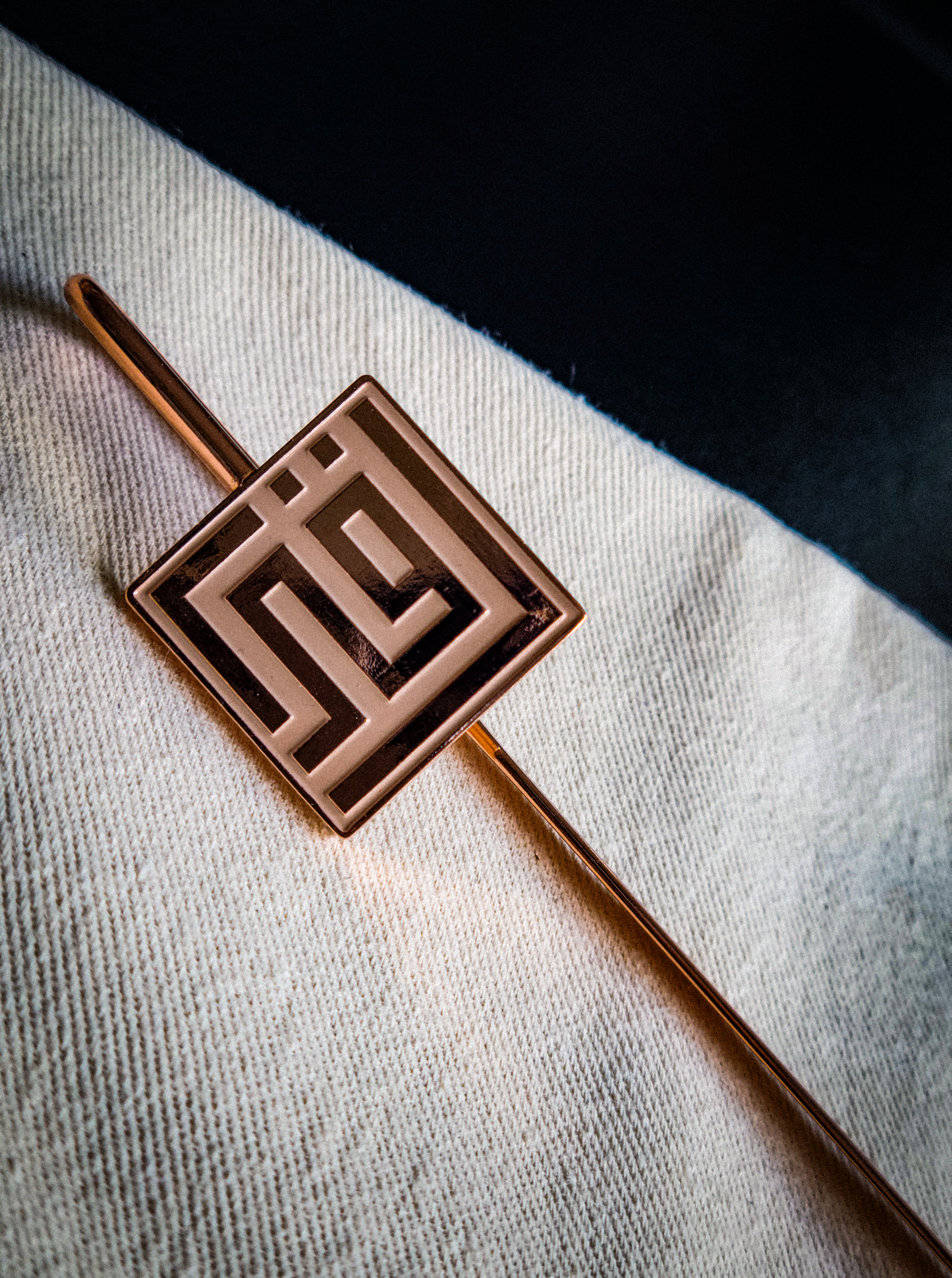 IQRA Bookmark - Peach & Rose Gold
