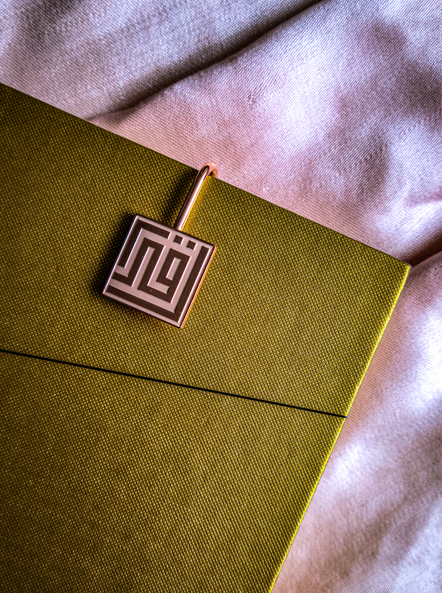 IQRA Bookmark - Peach & Rose Gold