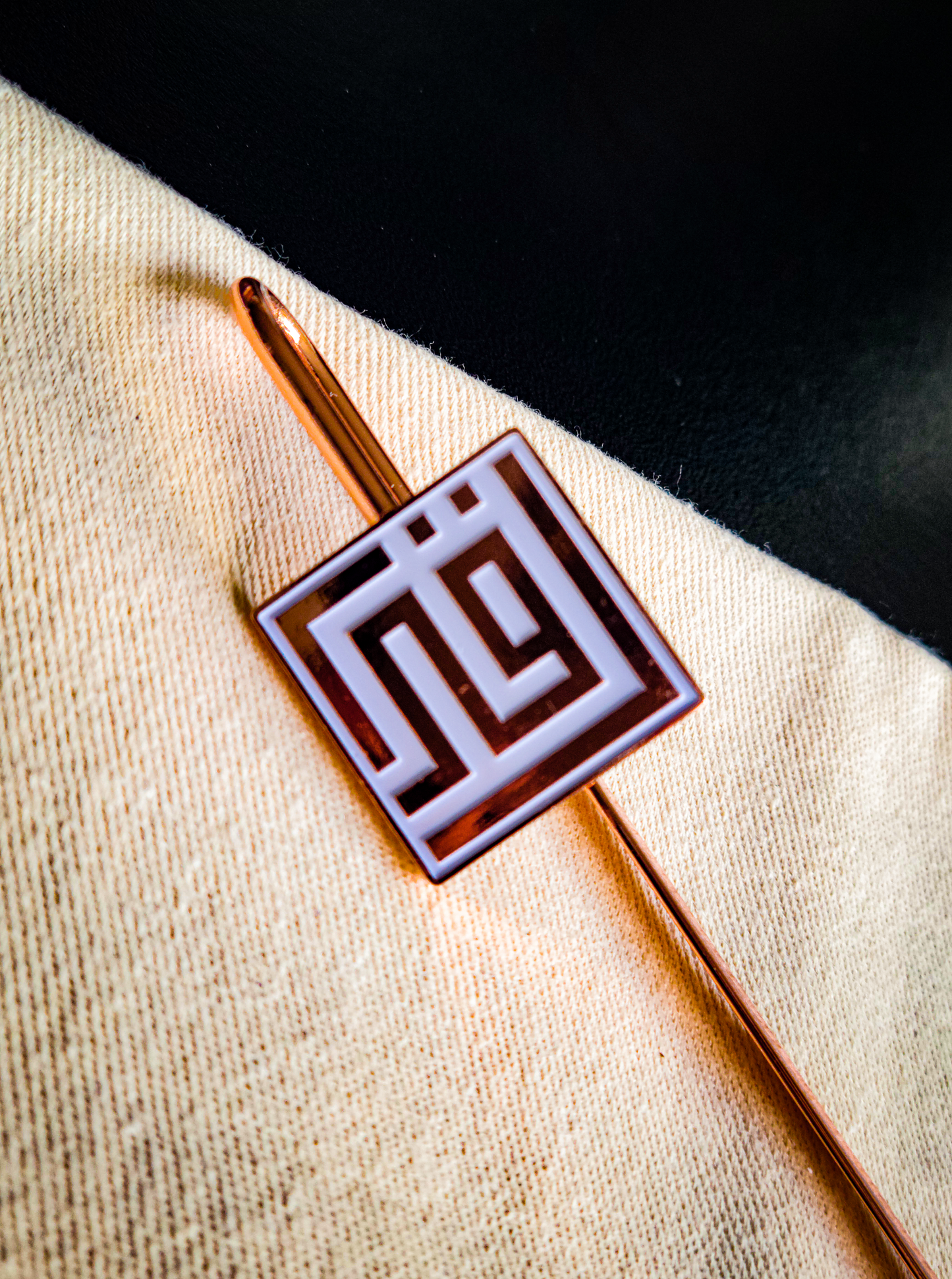 IQRA Bookmark - White & Rose Gold