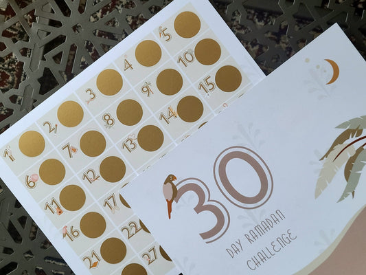 30 Day Ramadan Scratch Card Challenge